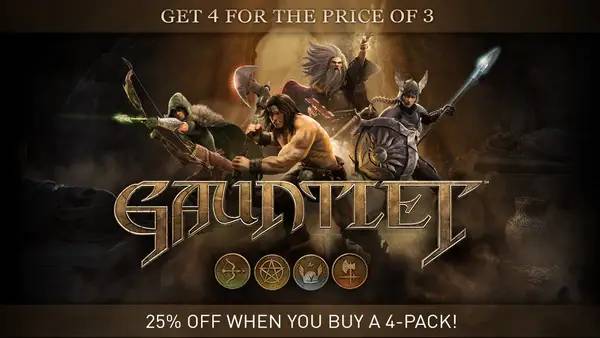 Момент активного игрового действия Gauntlet Slayer Edition