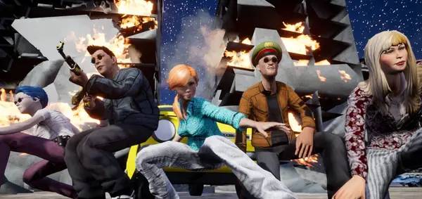 Момент активного игрового действия Gazmatera 2 America's Least Wanted