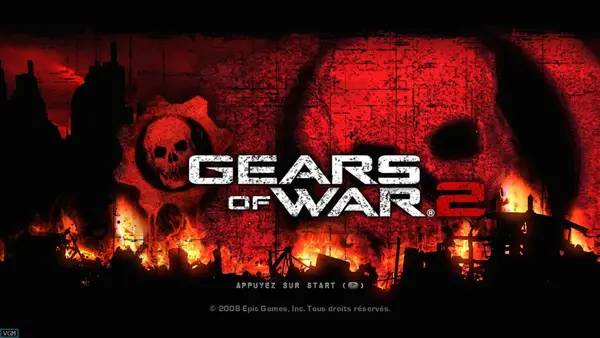 Момент активного игрового действия Gears Of War 2
