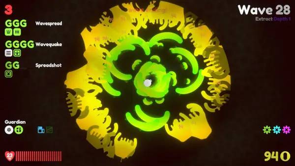 Момент активного игрового действия Genome Guardian