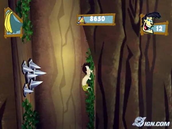 Момент активного игрового действия George of the Jungle and the Search for the Secret