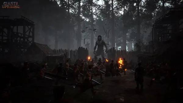 Момент активного игрового действия Giants Uprising