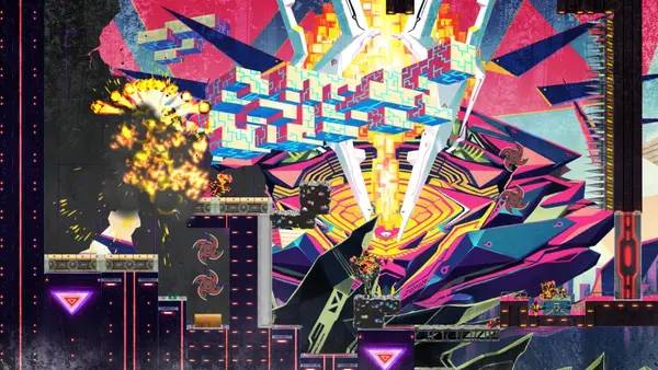 Момент активного игрового действия GIGA WRECKER