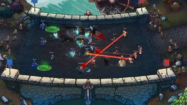 Момент активного игрового действия Gladiator Guild Manager