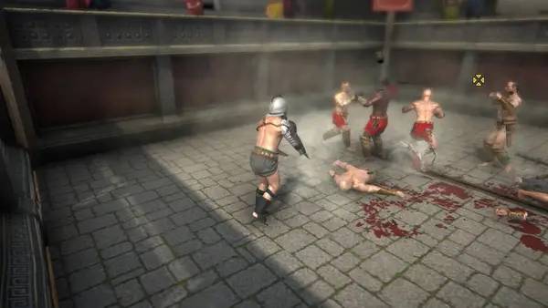 Момент активного игрового действия Gladio and Glory