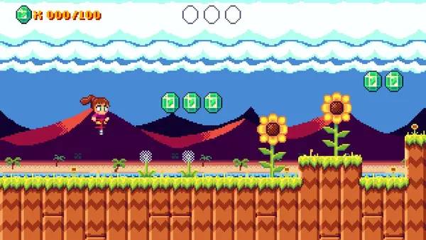 Момент активного игрового действия Go! Go! PogoGirl