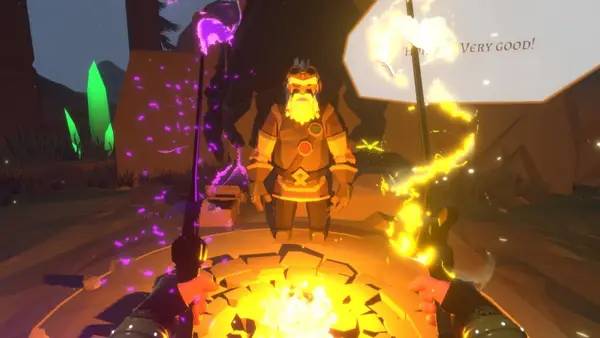 Момент активного игрового действия God's Challenge