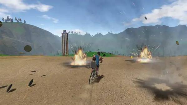 Момент активного игрового действия Guts and Glory