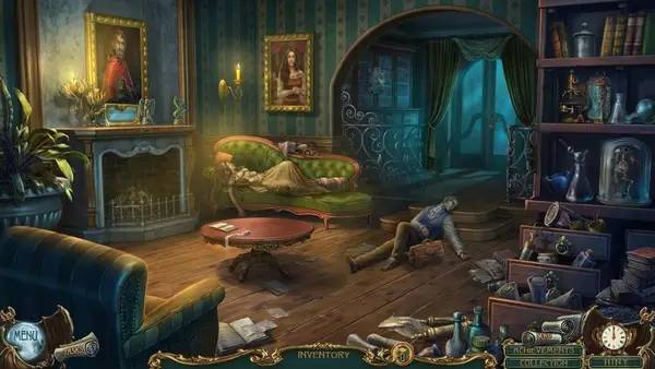 Момент активного игрового действия Haunted Legends  The Scars of Lamia Collector's Edition