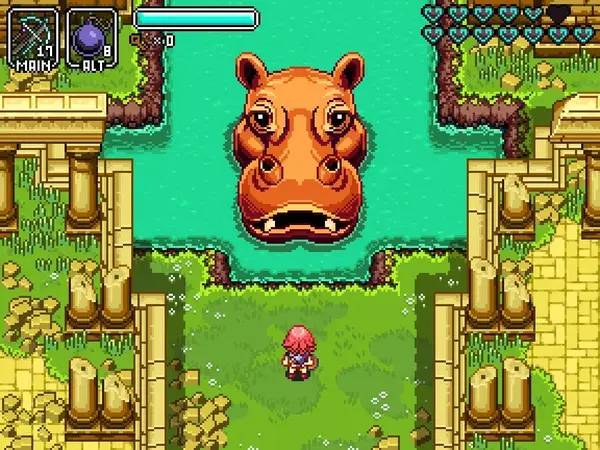 Момент активного игрового действия Hazelnut Bastille
