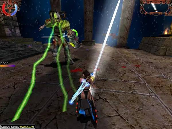 Момент активного игрового действия Heavy Metal - F.A.K.K. 2