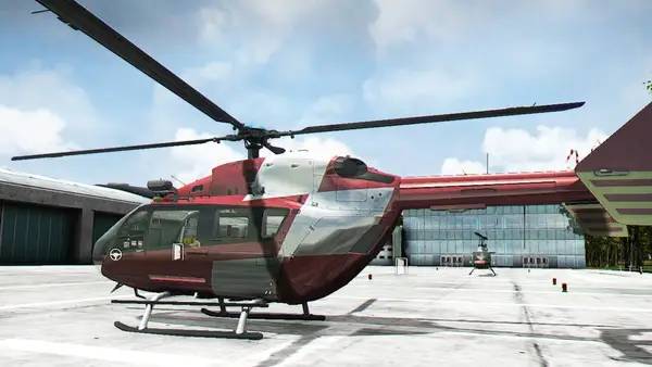 Момент активного игрового действия Helicopter 2015 Natural Disasters