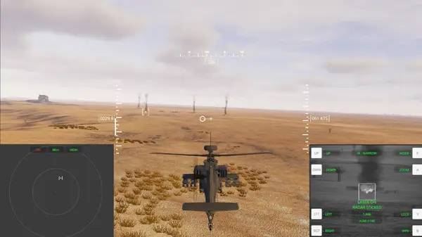 Момент активного игрового действия Helicopter Gunship DEX