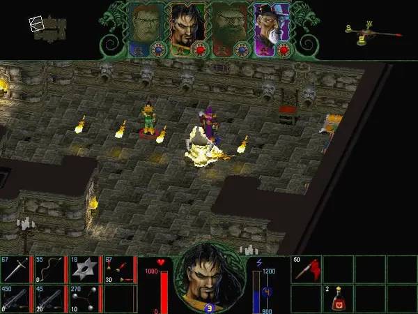 Момент активного игрового действия Hexplore