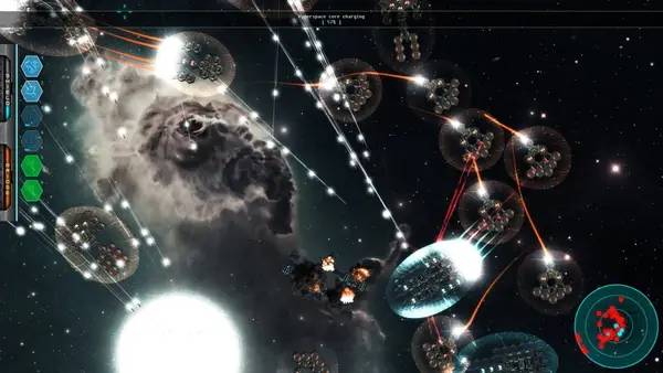 Момент активного игрового действия HEXTERMINATE