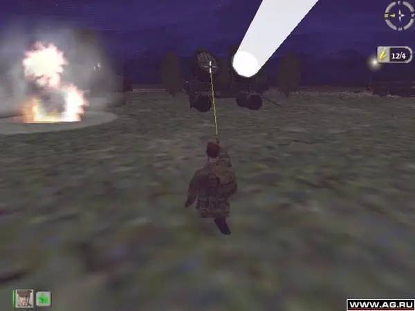 Момент активного игрового действия Hidden and Dangerous