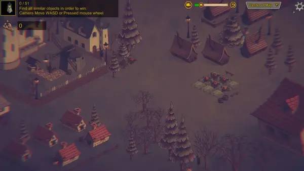 Момент активного игрового действия Hidden Ghost Town 2