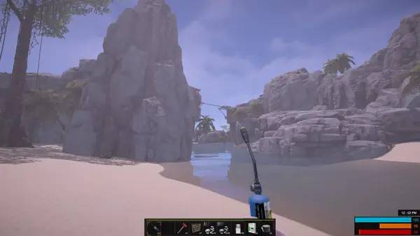 Момент активного игрового действия Hide and Hold Out - H2o