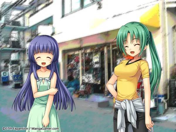 Момент активного игрового действия Higurashi When They Cry Hou - Ch.2 Watanagashi