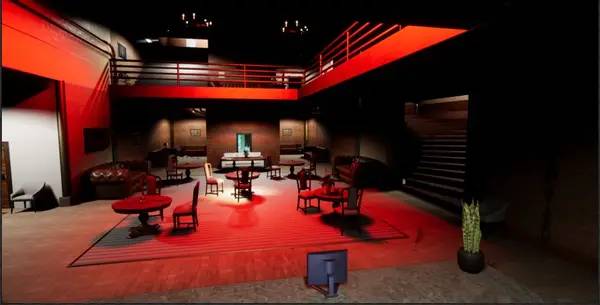 Момент активного игрового действия Hillmain Hotel