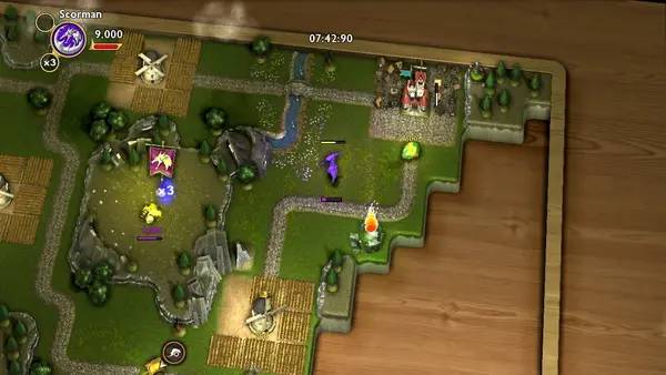 Момент активного игрового действия HOARD