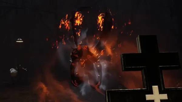 Момент активного игрового действия Holy Purge