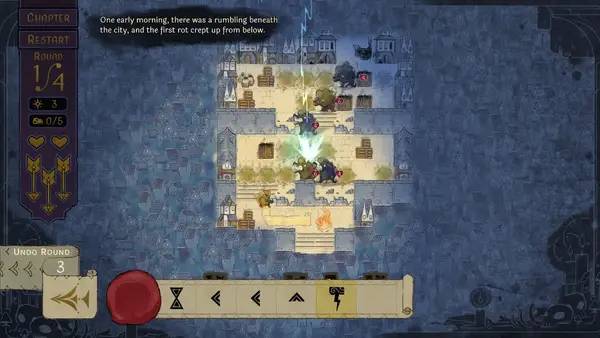 Момент активного игрового действия Howl