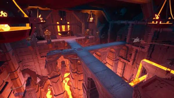 Момент активного игрового действия Hydroneer