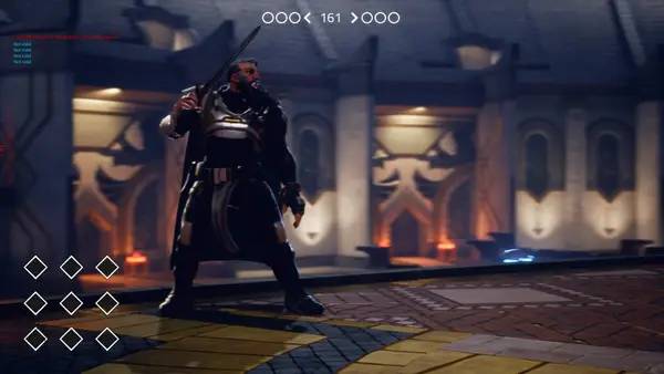 Момент активного игрового действия HyperBlade