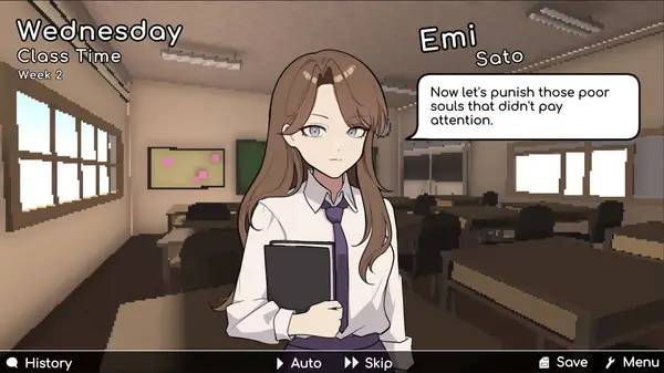 Момент активного игрового действия I Wanna Be A Game Dev!