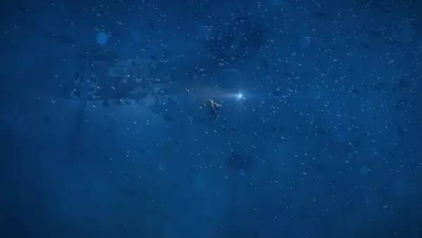 Момент активного игрового действия Impact Winter