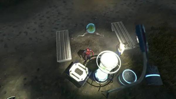 Момент активного игрового действия Infinitesimal Point