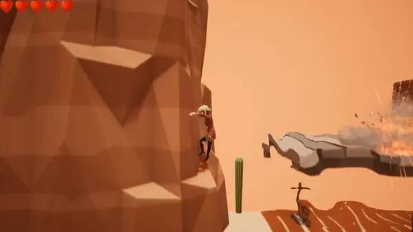 Момент активного игрового действия INSANE WEST