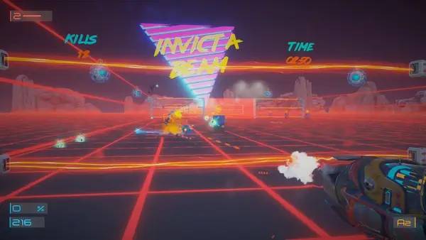 Момент активного игрового действия Invicta Beam