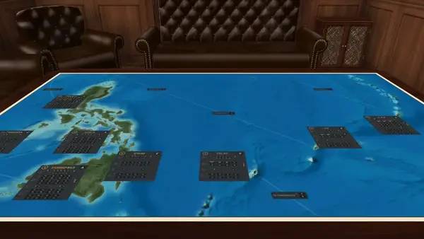 Момент активного игрового действия Ironclads 2 Caroline Islands War 1885