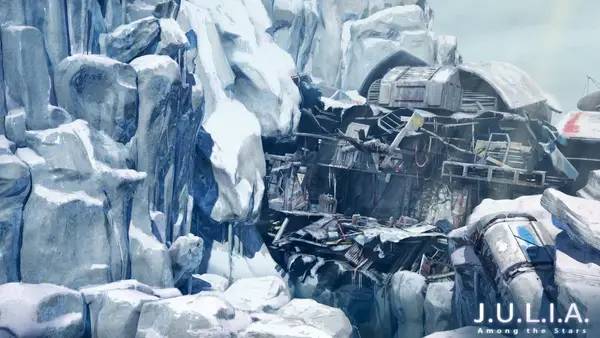 Момент активного игрового действия J.U.L.I.A. Among the Stars