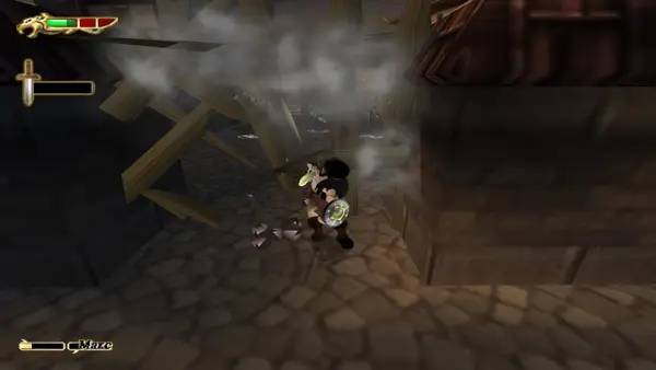 Момент активного игрового действия KAAN Barbarian's Blade