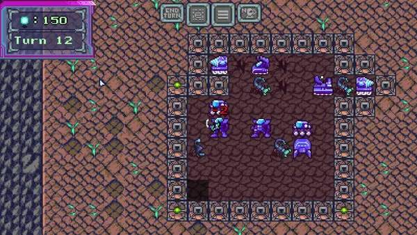 Момент активного игрового действия Katja's Abyss Tactics