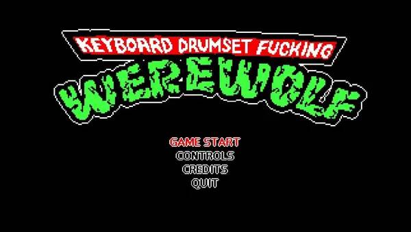 Момент активного игрового действия Keyboard Drumset Fucking Werewolf