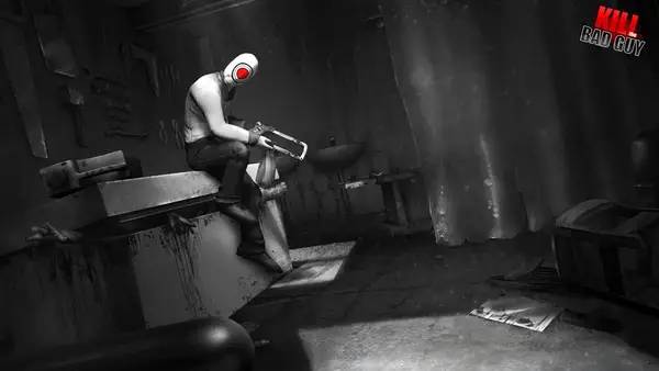 Момент активного игрового действия Kill The Bad Guy
