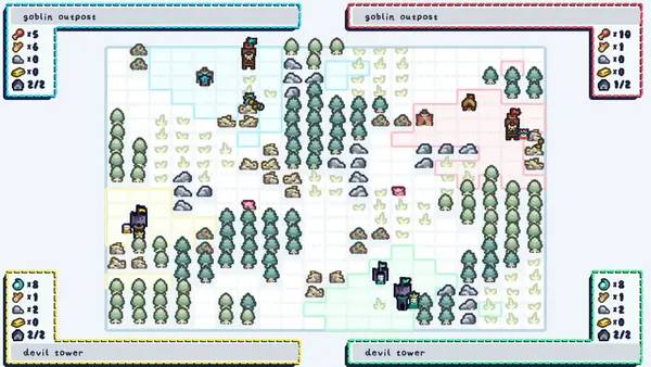 Момент активного игрового действия King Pins