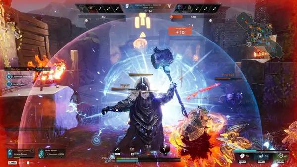 Момент активного игрового действия Kingshunt