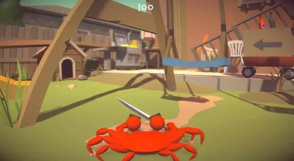 Момент активного игрового действия Knife 2 Meat U