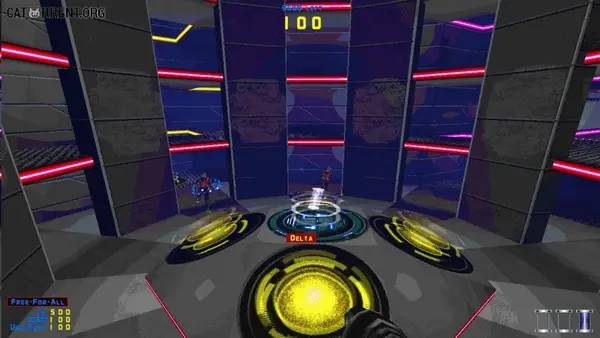 Момент активного игрового действия Laser Arena