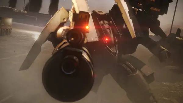 Момент активного игрового действия LEFT ALIVE