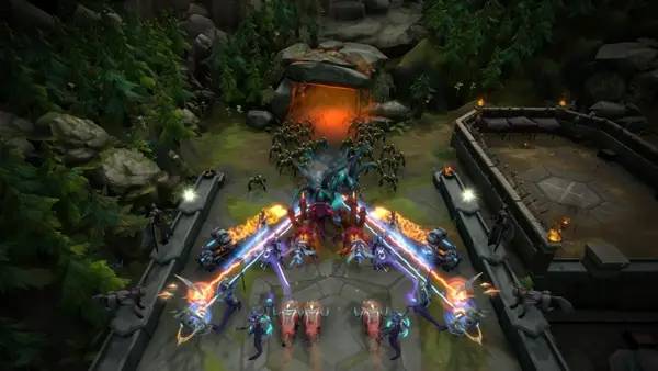 Момент активного игрового действия Legion TD 2 - Multiplayer Tower Defense