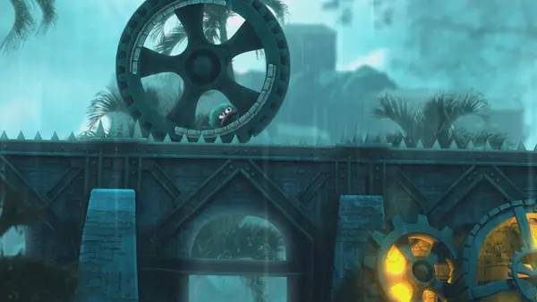 Момент активного игрового действия Leo’s Fortune - HD Edition