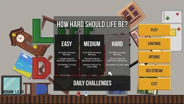 Момент активного игрового действия Life and Debt A Real Life Simulator