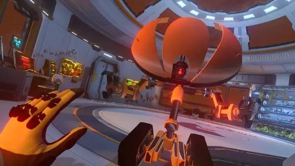 Момент активного игрового действия Life Hutch VR