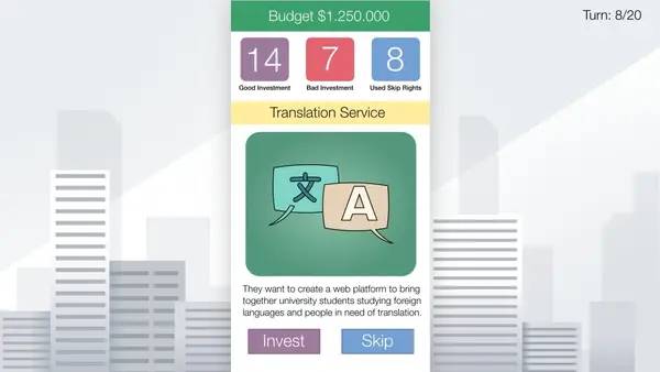 Момент активного игрового действия Life of a Capitalist